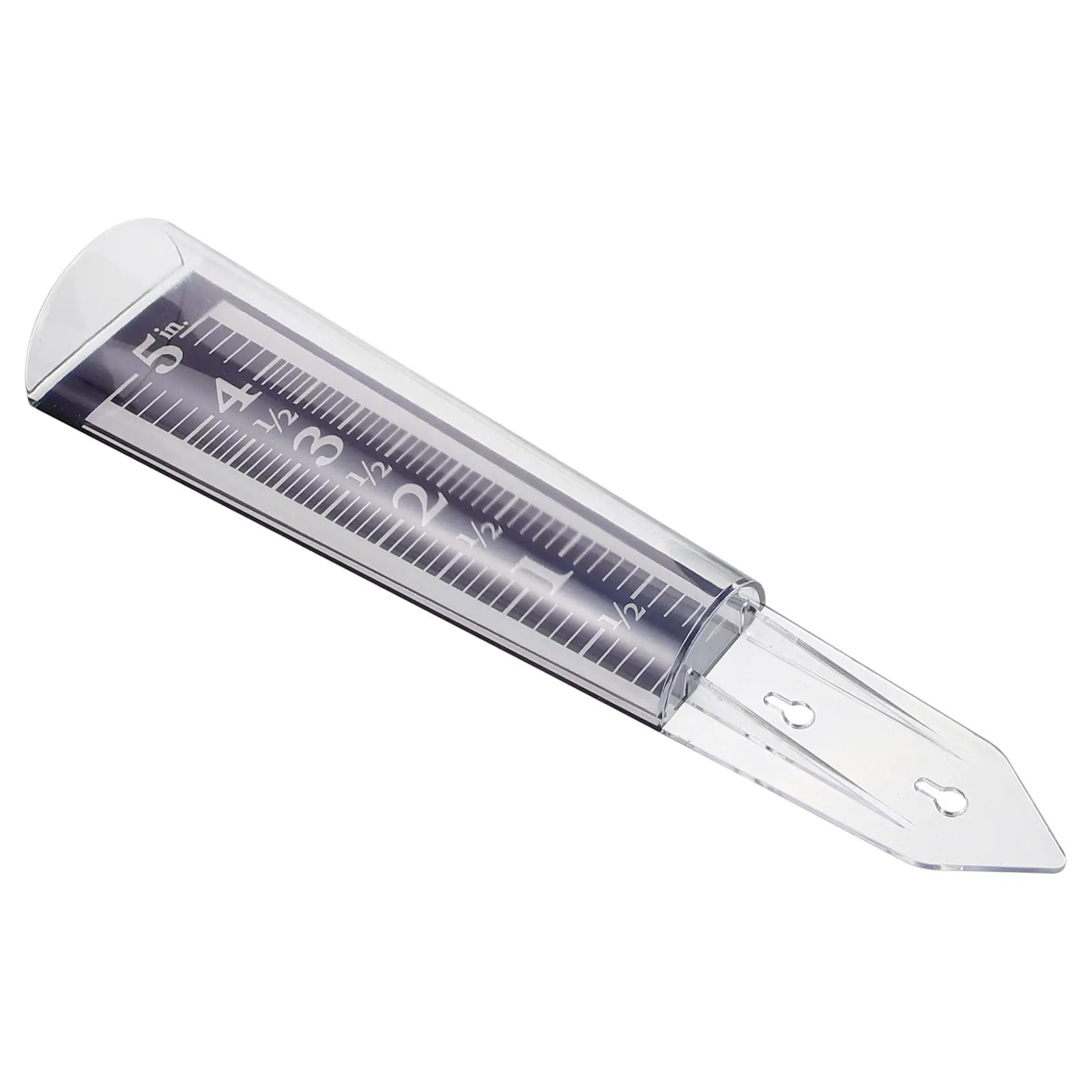 Accurate Transparent Rain Gauge Outdoor Rain Measuring Tube Tool for Garden Lawn Weather Station Weather Station for Home