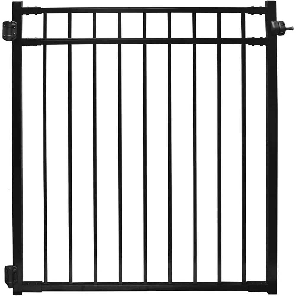 Cypress Aluminum Fence Kit – DIY Kit for Backyard and Garden Fencing, Made with Durable Powder-Coated Aluminum