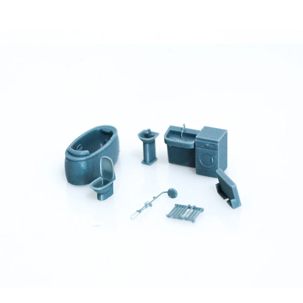 

Yao's Studio LYT046 1/87 1/64 1/32 1/48 1/72 Модель сцены Оборудование для ванной комнаты