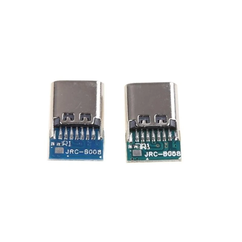 

2 Pieces 16-Pin USB Type-C Standard Port Female Solder Jacks Port USB Socket for USB Repair Replacement best sale