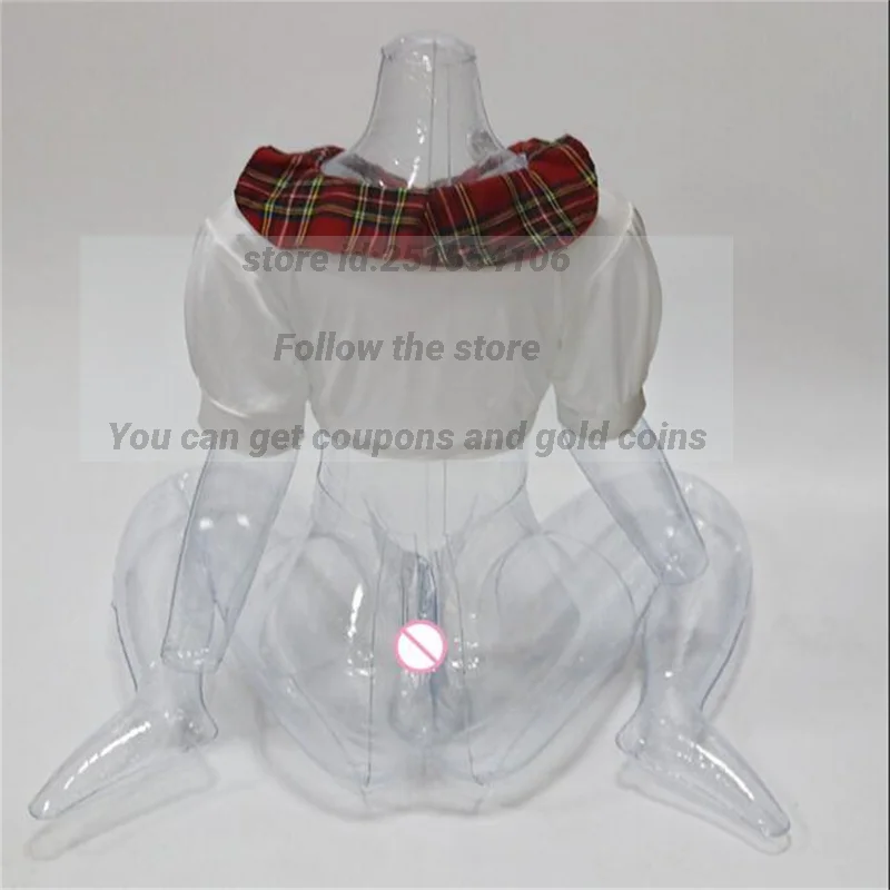 Inflatable Female Mannequin for Cloth Headless Doll, Transparent, Toroso, Shooting Mode, Maniqui, C783, 2023