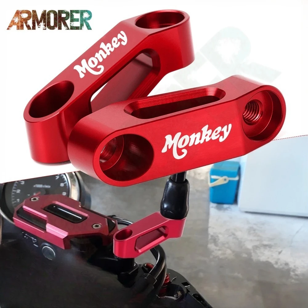 

Motorcycle Accessories For Monkey 125 Z125 Z 125 Monkey125 Rearview Mirrors Extension Riser Extend Adapter 2018 - 2023