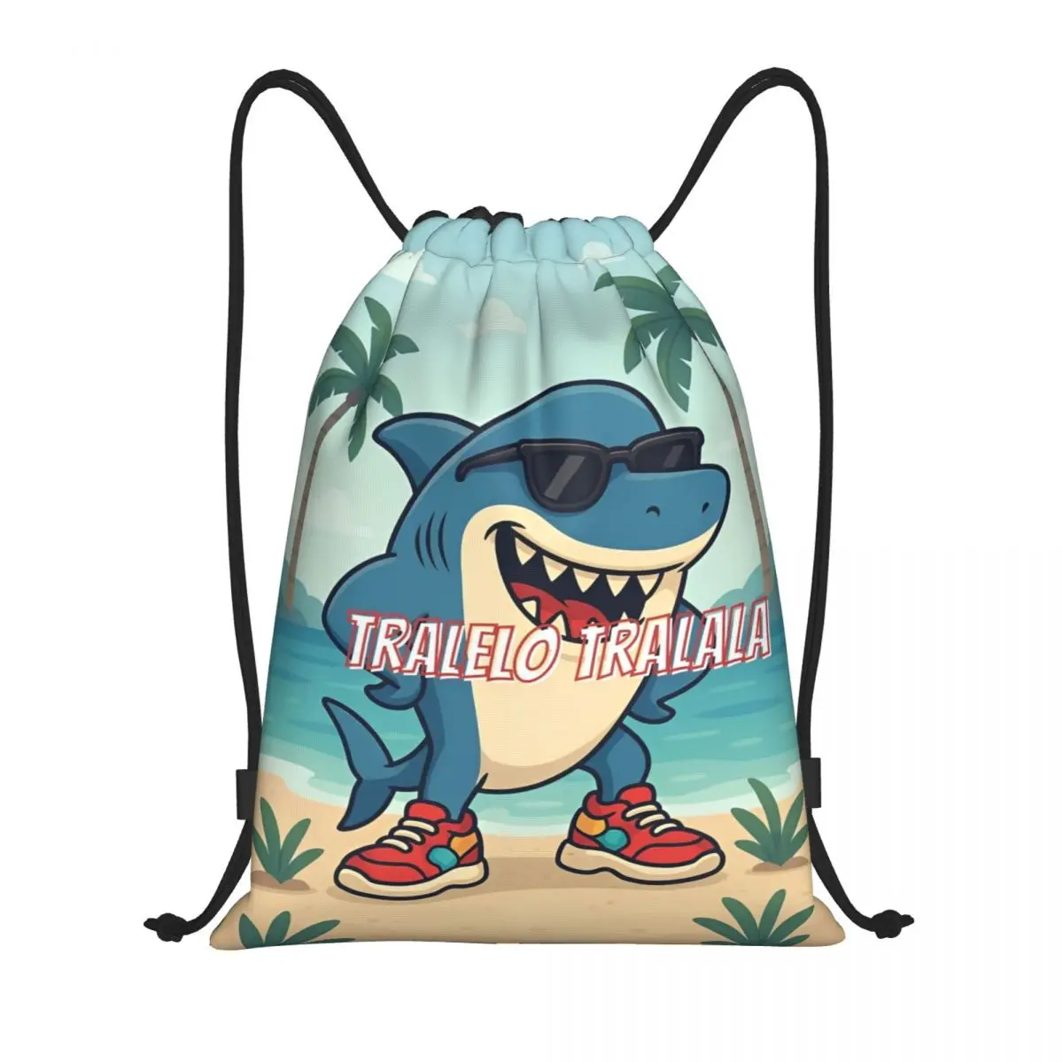 

Итальянский Brainrot Funny Meme, винтажный рюкзак на шнурке, спортивный рюкзак для спортзала, сумка на шнурке для пеших прогулок