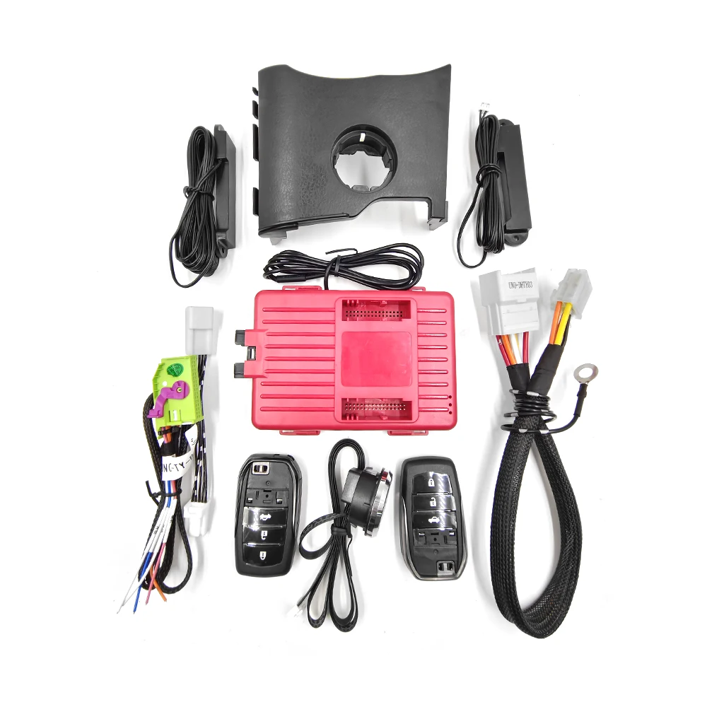 

For Toyota Highlander Year 2018-2019 Facelift Engine Push Start Stop System Remote Starter Keyless Entry Plug And Play Type