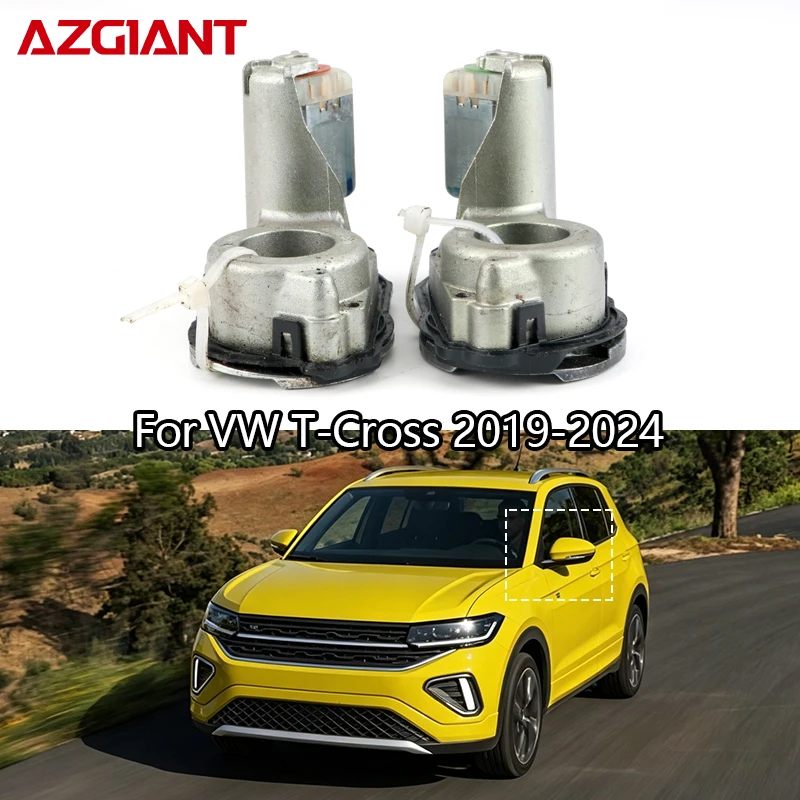 Car Side Rearview Mirror Folding Motor Actuator Assembly Module For 2019-2024 VW T-Cross Power Door Parts Exterior