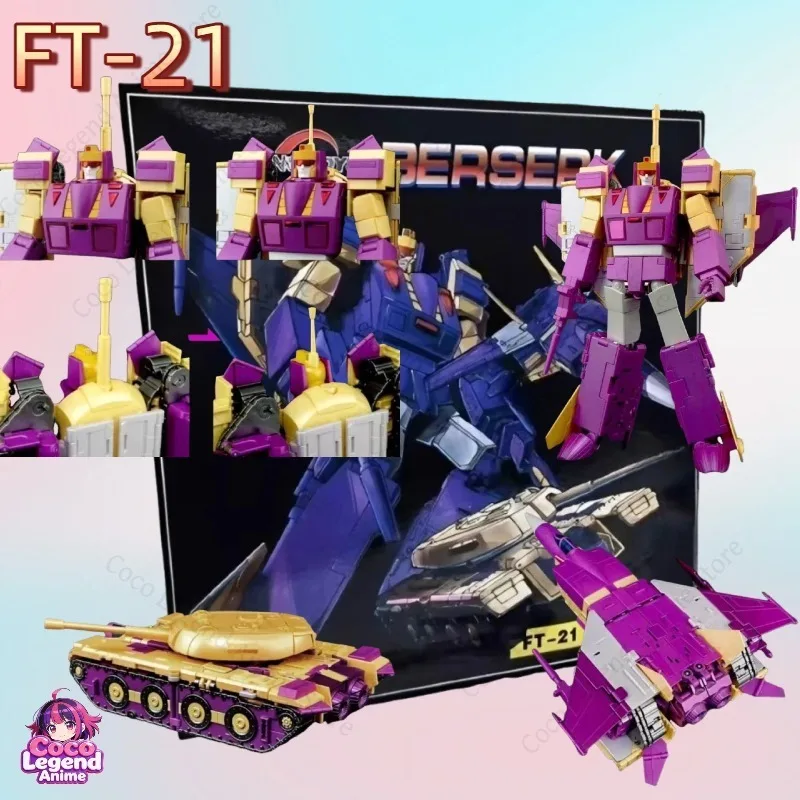 In Stock FansToys FT-21 Blitzwing Berserk Triple Changer Transforming Toy Model 25CM Articulated Figure Toys Collectibles Gifts