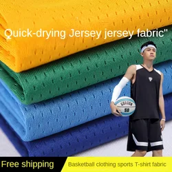Elastic 75D Mesh Fabric By The Meter for Sewing Jersey Tracksuit Clothing Coats Drape Thin Breathable Soft Comfortable Summer