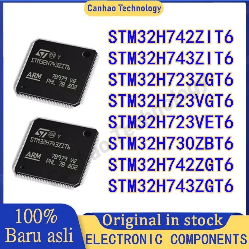 STM32H742ZIT6 STM32H743ZIT6 STM32H723ZGT6 STM32H723VGT6 STM32H723VET6 STM32H730ZBT6 STM32H742ZGT6 STM32H743ZGT6 Chip LQFP-144