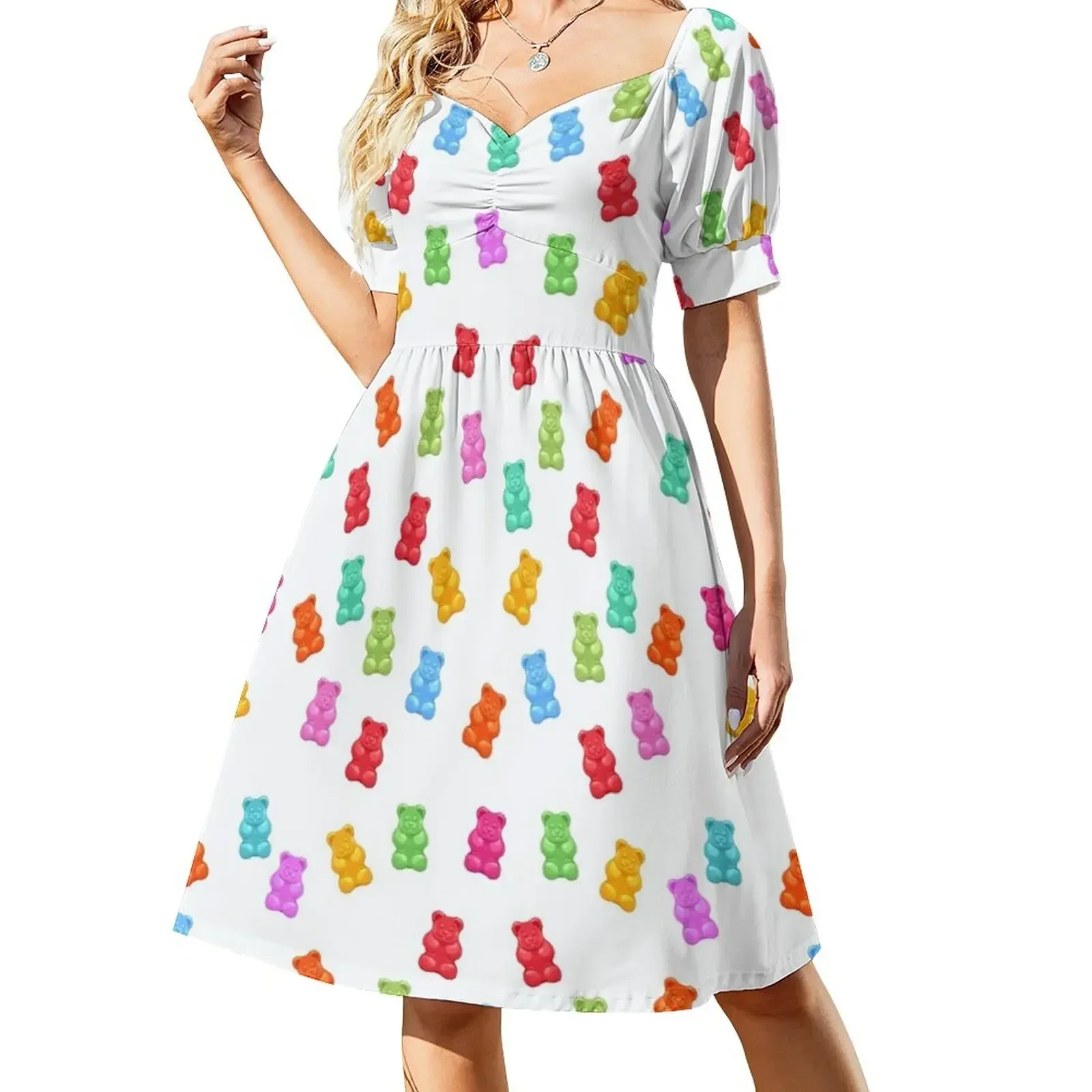 Gummy bear pattern Sleeveless Dress prom dress 2025 ladies dresses for special occasion Dress