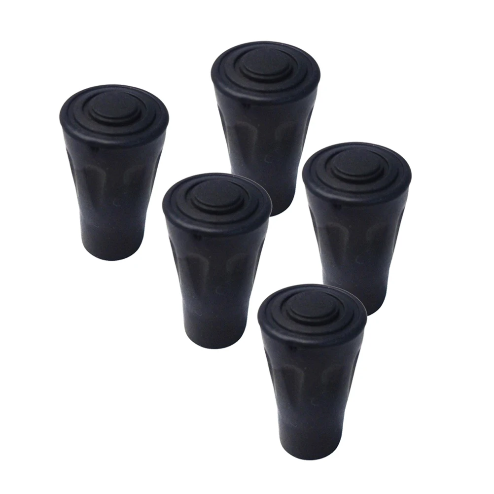 

4pcs Trekking Pole Tips Rubber for Walking Sticks Hiking Gear Protector Anti Lightweight Accessories Camping