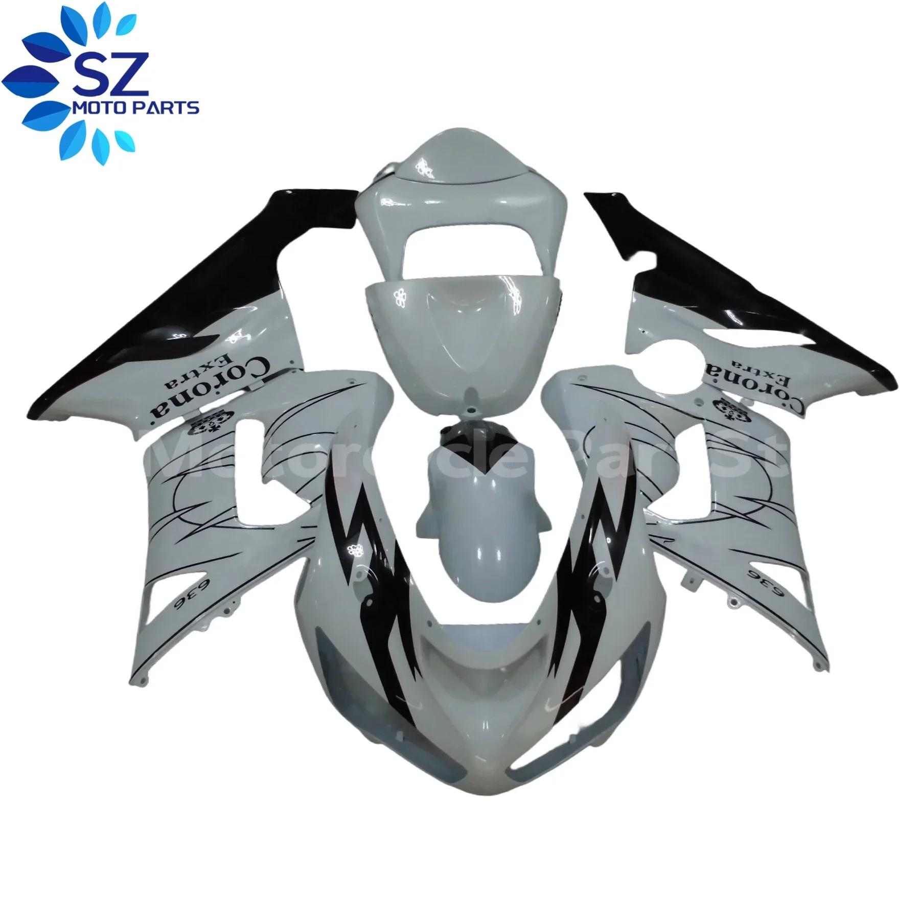 

Motorcycle Fairing Kits Fit for Kawasaki Ninja ZX-6R 05 06 ZX 6R ZX6R 636 2005 2006 ABS Plastic Bodywork Set