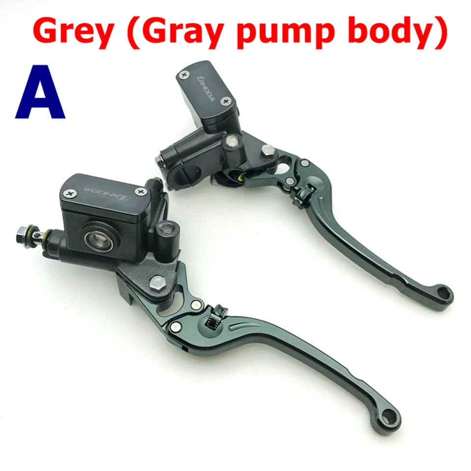 DIHODA Inner adjust handle Universal motorcycle master cylinder lever brake hydraulic clutch pump for honda Yamaha Kawasaki