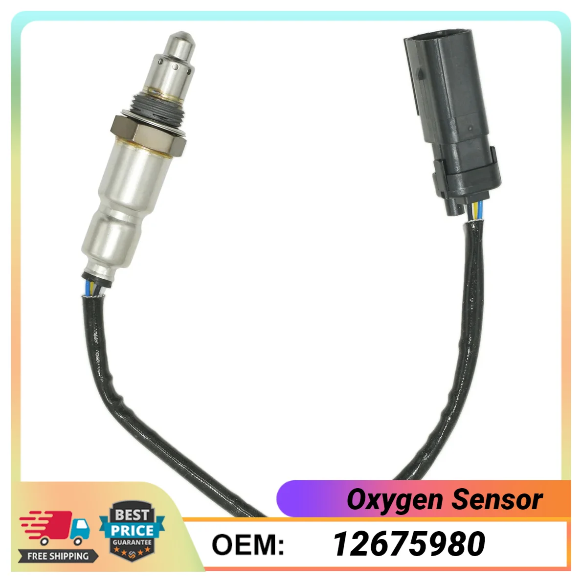 1PCS Oxygen Sensor 12675980 For Buick Envision, Cadillac ATS CT6 CTS, Chevrolet Camaro Equinox Traverse, GMC Terrain