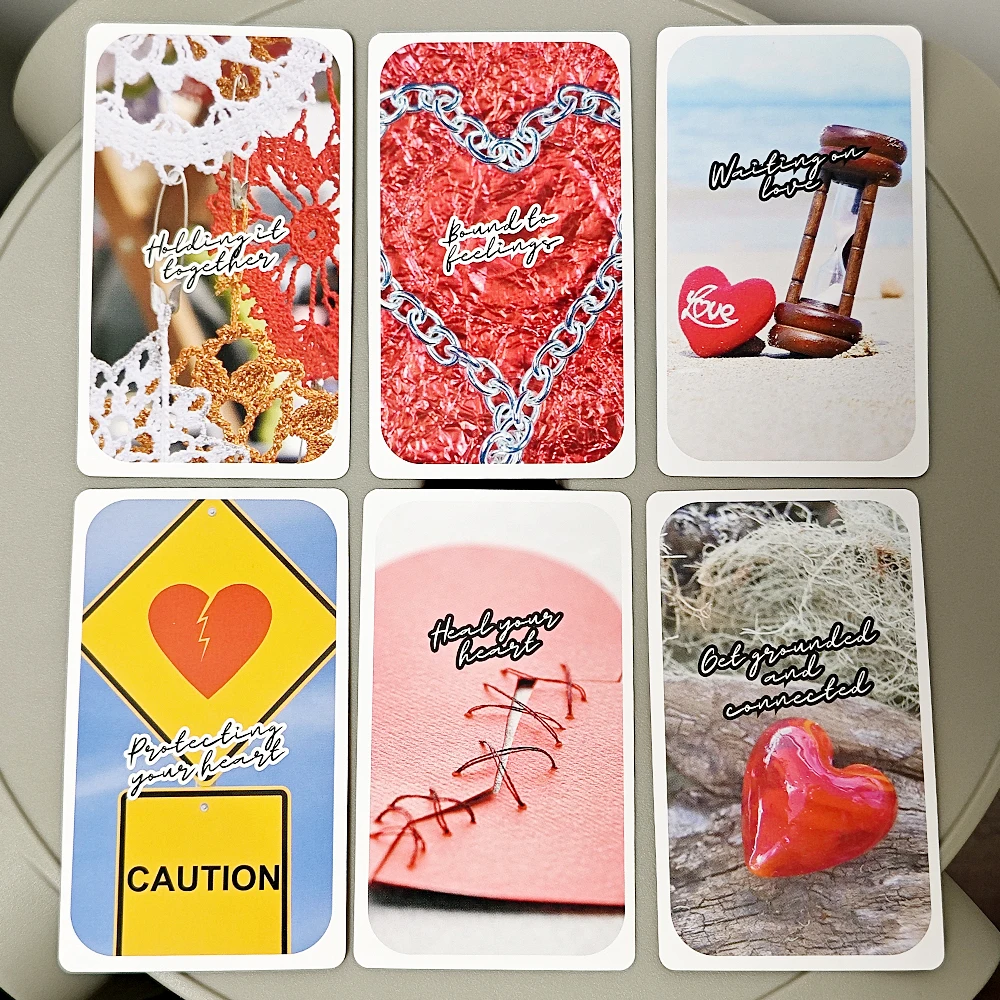 Love Oracle Deck 54 Cards 10.3*6ซม. - Matters of The Heart Oracle Cards