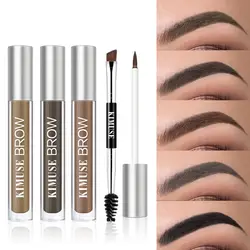 Eyebrow Enhancers Waterproof Eyebrow Cream Makeup Eye Brow Gel Coffee Black Brown Paint Tint Mascaras Kit Sobrancelha Maquiagem