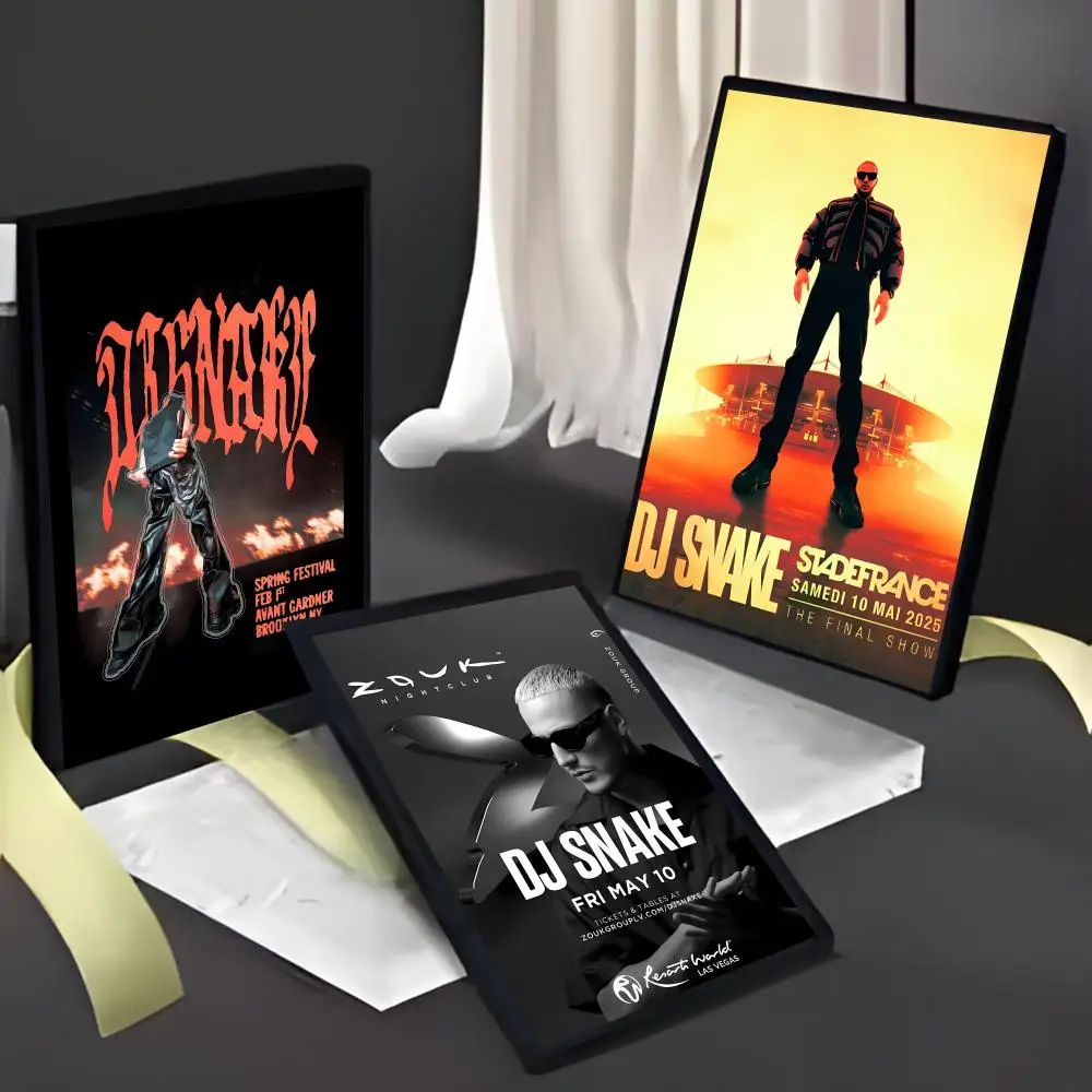 Fashion Casual Dynamic Trendy A-DJ S-Snake Poster American Film Mural Home Childrens Room Wall Decor Print