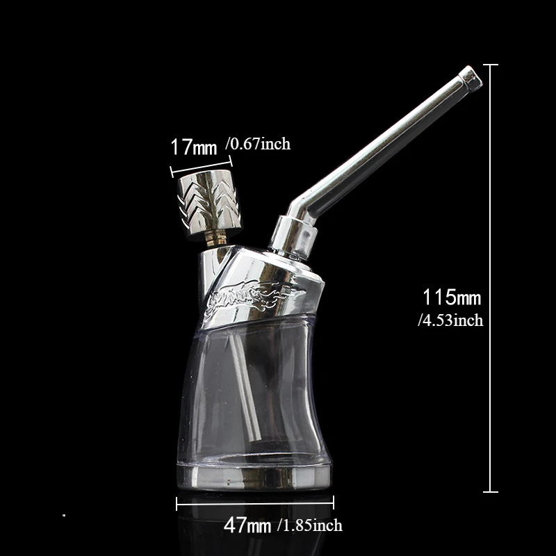 1pc Outdoor Tools High Quality Portable Hookah Smoking  Pipes Recycle  Multi filter washable hookah water pipe