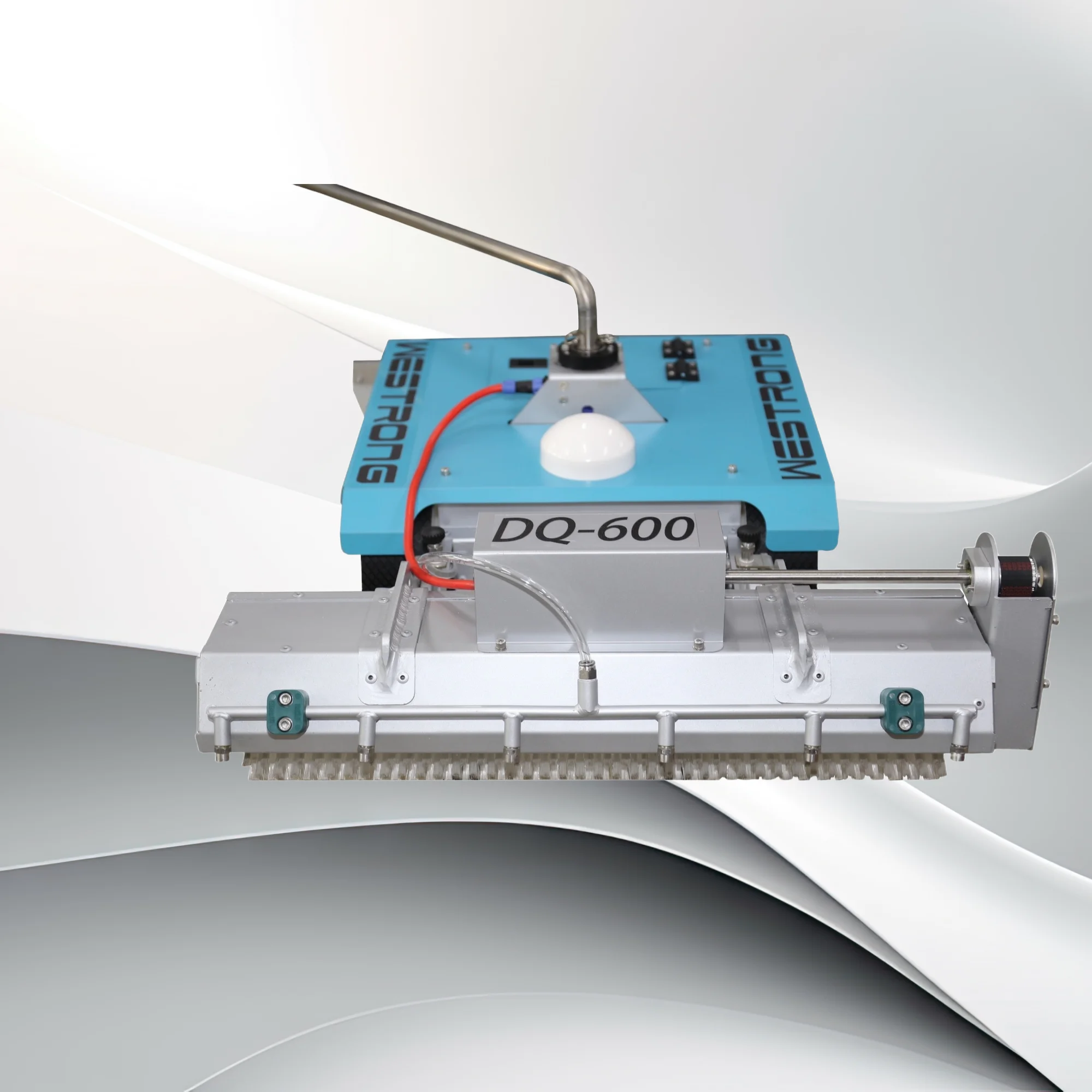 Robot de Limpieza de Paneles Solares de Grado Comercial, Fabricación Profesional, Motor para Aplicaciones Industriales