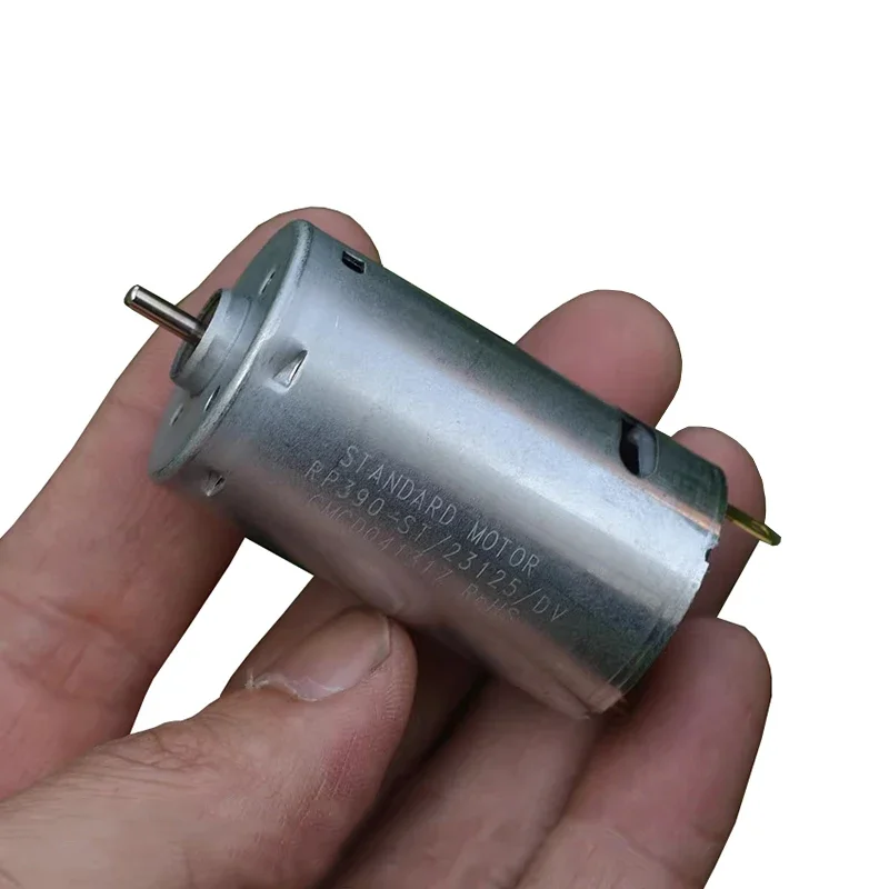 

Standard Motor RP390-ST/23125 Mini RS-390 Motor DC 12V 18V 24V 14400RPM Strong Magnetic Micro 28mm Electric Motor DIY Toy Model