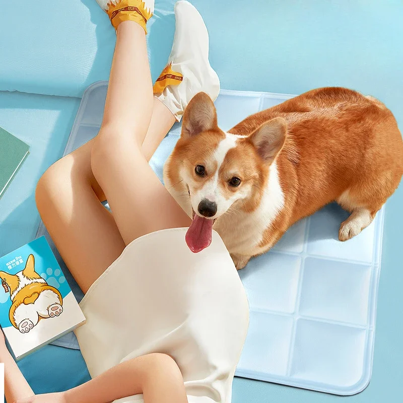 

Summer Pet Ice Cushion Cat Dog Cooling Soft Ice Gel Pet Cushion Cat Cool Cushion Pet Ice Nest Cool Dog Cooling Mat