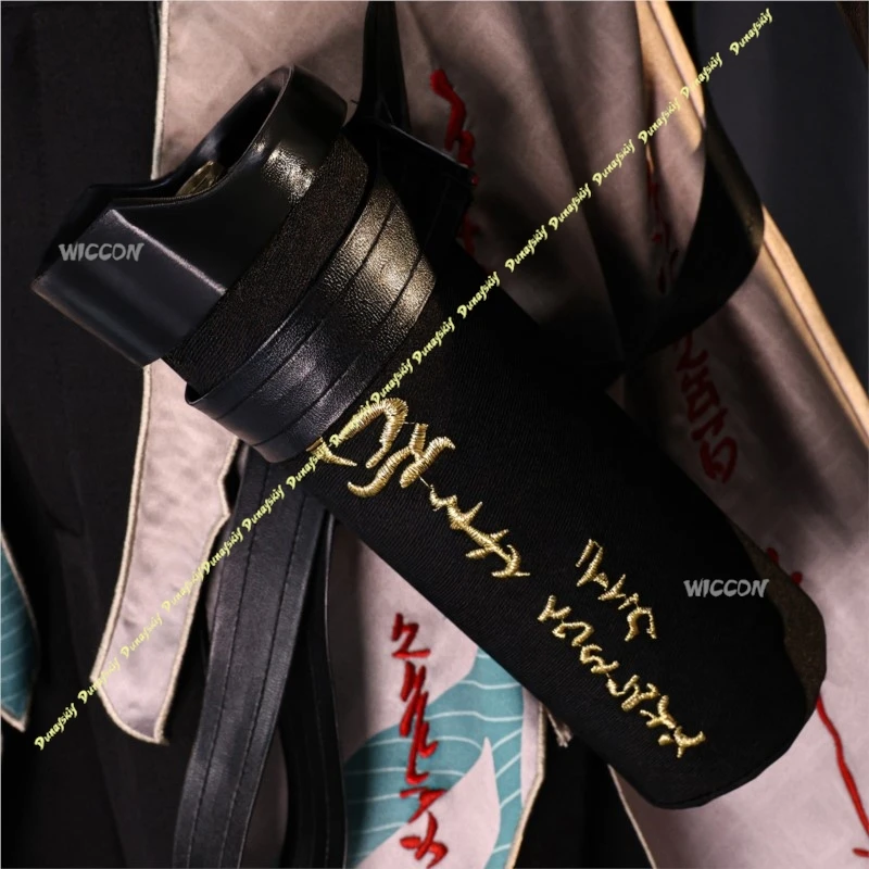 أزياء BWuthering Waves تشيو يوان التأثيرية أزياء ألعاب الرسوم المتحركة مجموعة كاملة من أغطية الرأس لحفلات الهالوين للنساء والرجال بدلة الهالوين كوس