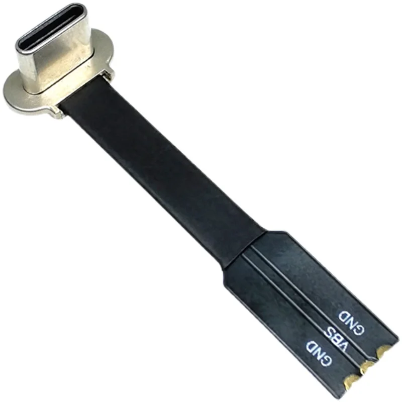 1/2/5/10pcs 3Pin Für Samsung S8/S9 Schnelle Ladung Männlichen Stecker Typ C USB Flache Weiche Flex Kabel Metall Dock 3 P 3 Pin – Detail 3