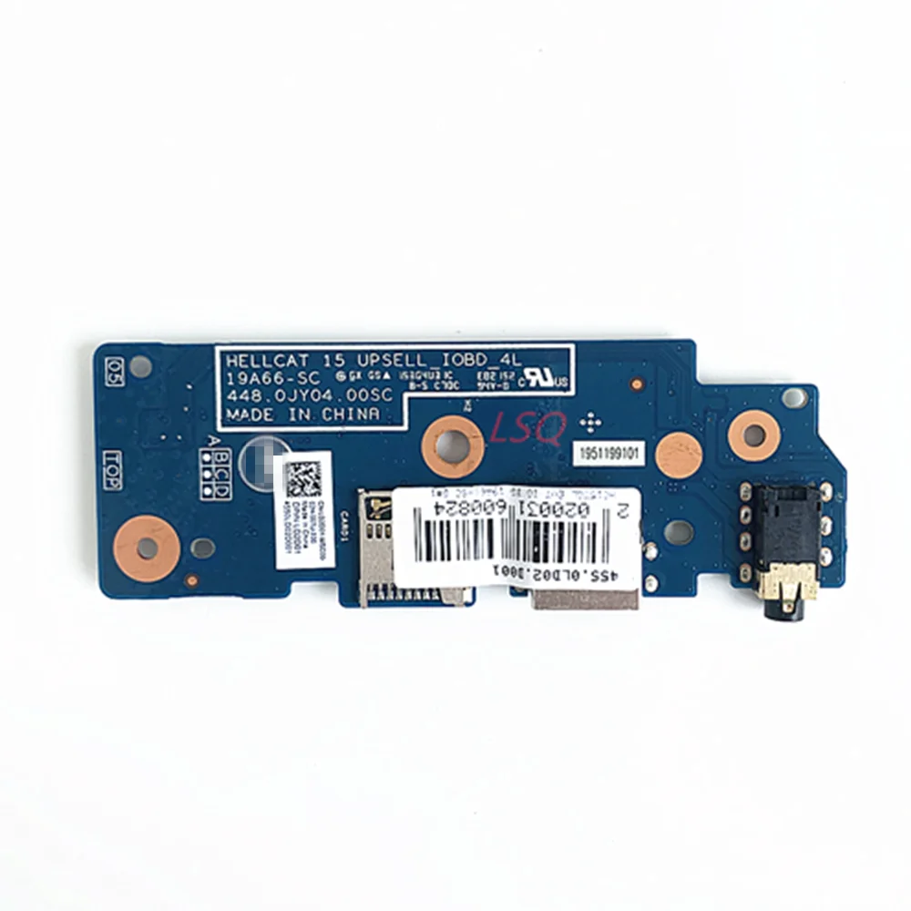 19A66-SC For Dell Inspiron 7506 2-in-1 Black USB Audio Port IO Circuit Board 100% Test OK