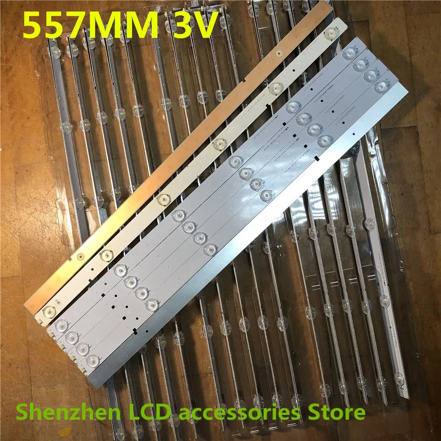 55 pezzi/lottp PER Hisense led50ec280jd led50k20jd LCD striscia di retroilluminazione SVH500A22-REV05-6LED-131113 557 MILLIMETRI 3V 100% NUOVO