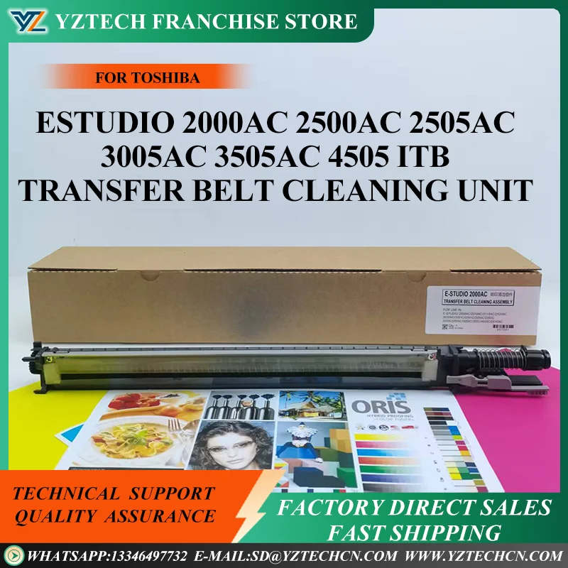 

1X Transfer Belt Cleaning Unit Assembly 6LK55463000 For Toshiba ESTUDIO 2000AC 2500AC 2505AC 3005AC 3505AC 4505 ITB Cleaning Kit
