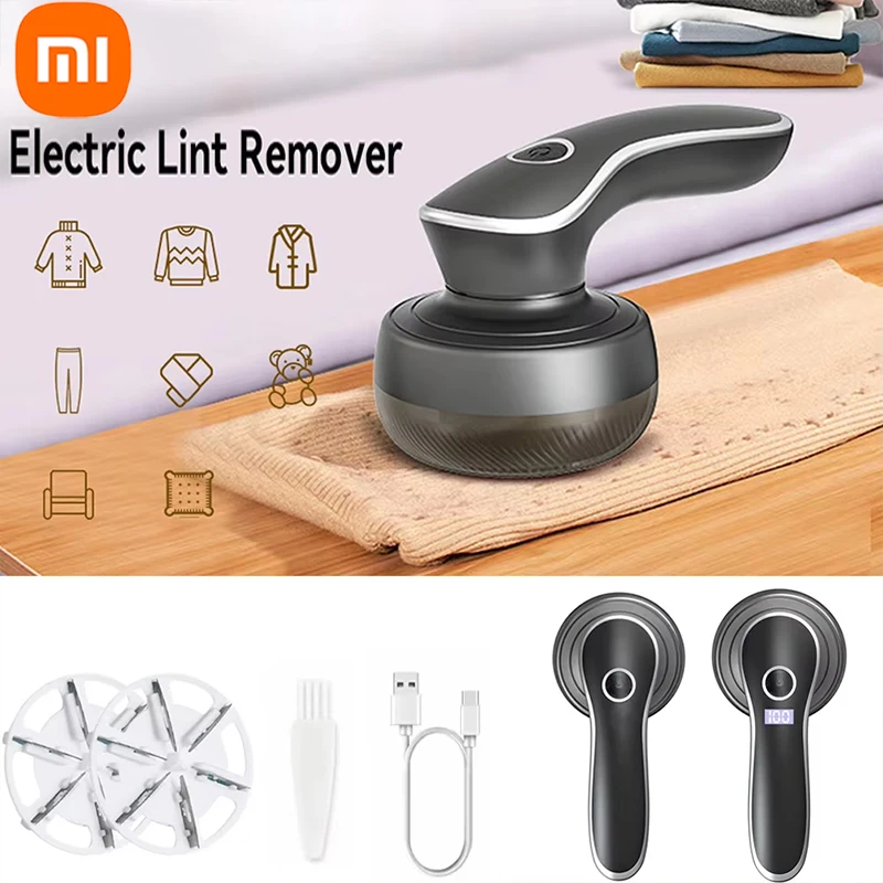 Xiaomi Electric Digital Display Lint Remover Rechargeable Pellet Fabric Shaver For Clothing Clothes Fluff Hair Balls Remover