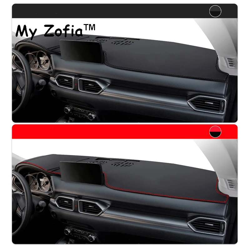 

Car Dashboard Sun Shade Cover Instrument Desk Mat Accessories For Mazda CX-5 CX5 KF 2018 2019 2020 2021 2022 2023 2024 2025