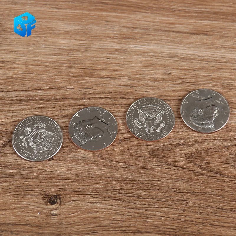 جوني وونغ نشأة 4 (مع دي في دي) من قبل جوني وونغ (الولايات المتحدة نصف دولار مجموعة) الحيل السحرية أوهام عن قرب الدعائم السحرية