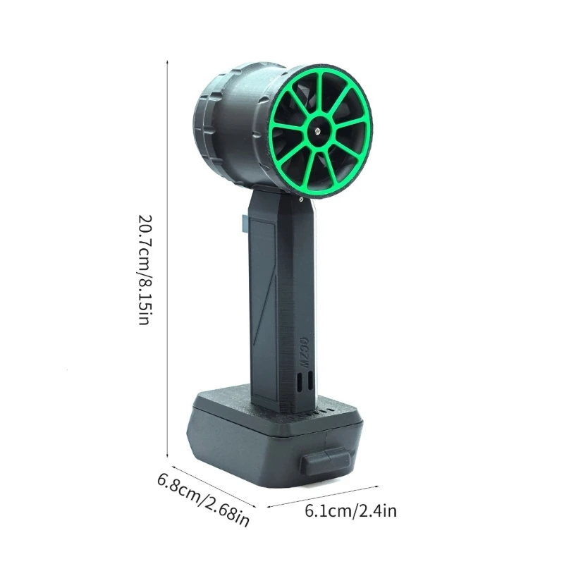 1pcs Mini Jet Fan 700W Fast Speed 50mm Brushless Motor For Power Tool Dust Blower