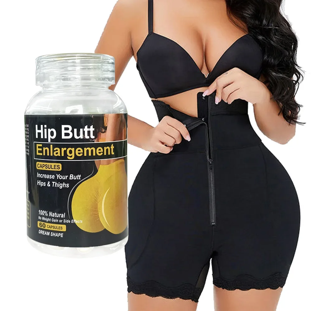 1 bottle HIP Enlargement capsules+1 bottle Break Enhancement Gummies health food