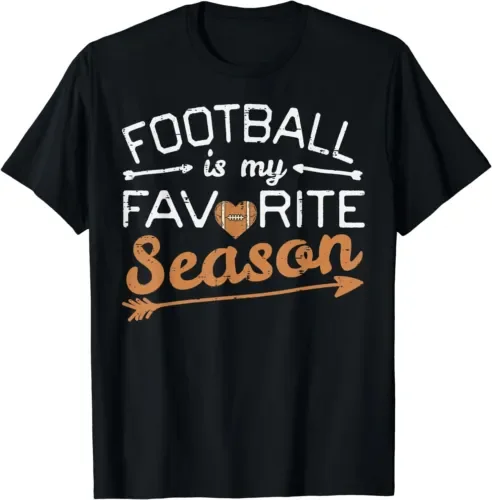 American Football Is My Favorite Cute Men Women T-Shirt Unisex T-shirts Cotton Luxury Brand Vintage Oversized