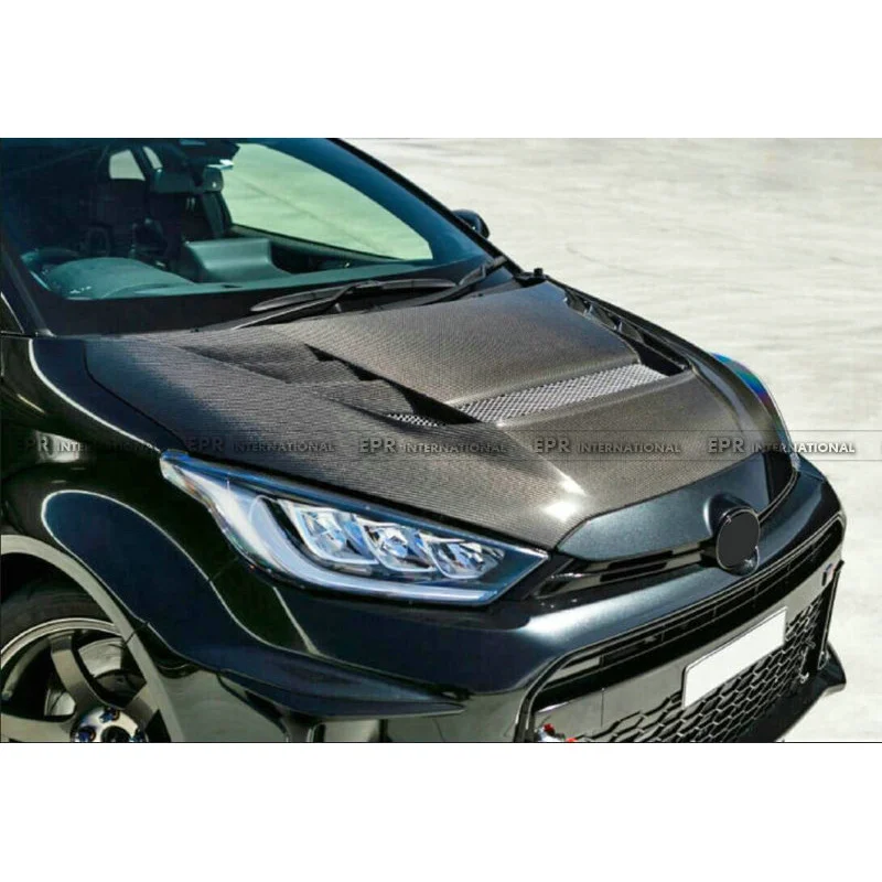 

Мастерня Wisdom, совместимая с деталями модификации из углеродного волокна Toyota Yaris GR, передний вентиляционный капот двигателя Varis