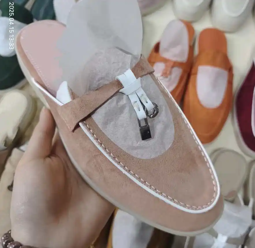 Unisex Fashion Suede Leather Flat Loafers 2023 Summer Casual Comfortable Moccasins for Driving High Quality Suede Leather Loafer