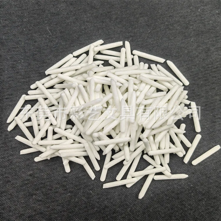 

12Pcs Liquid Chalk Marker Tips Replacement 3mm Polyester Fiber Round Chisel Nibs Long Lasting for Chalk Pens