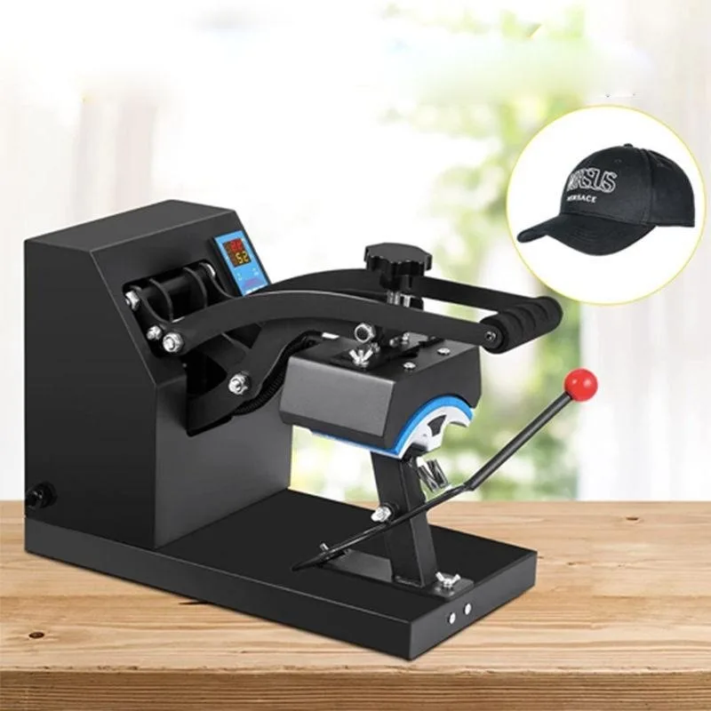 Baking cap hot press Small heat transfer machine Desktop multi-function ironing machine