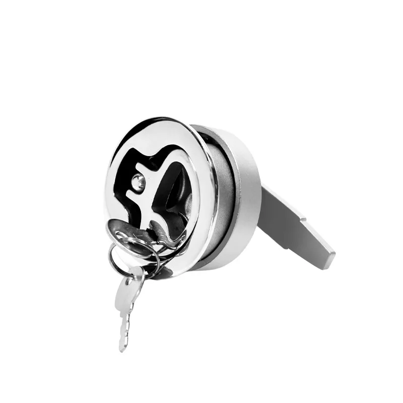 Stainless steel floor lock, floor buckle 316 stainless steel lock Marine hardware deck box cover door lock