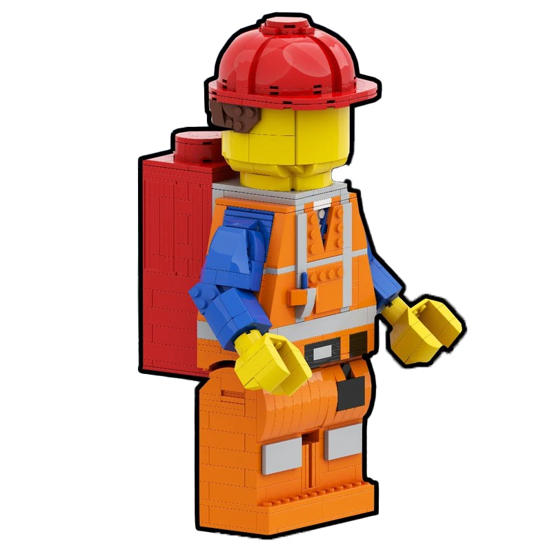 1026 stuks Aanpasbare Geüpgradede Minifiguur GEWELDIG Film Emmet Editie Model DIY Creatief Verjaardag Cartoon Anim Figuren Speelgoed Cadeaus