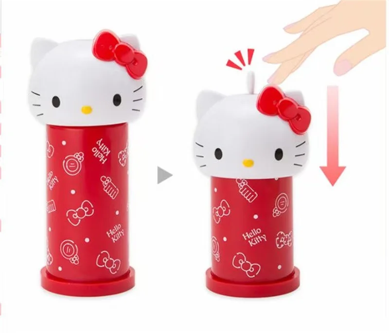 Sanrio Família Pudim Cão Pressionado Balde Palito, Cotonete, Melodia, Cão Caixa De Armazenamento, Bonito, Tamagotchi