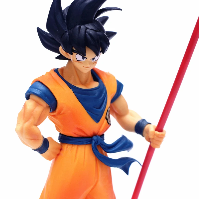 22cm Dragon Ball Son Goku Action Figure Anime Super Saiyan Model Childhood Memories PVC Statue Dolls Children Toys For Kids Gift image 5