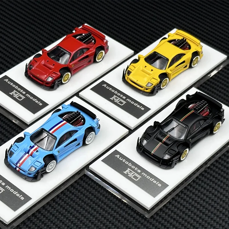 Autobots In Stock 1:64 F40 Yasid Diorama Car Model Collection Toy