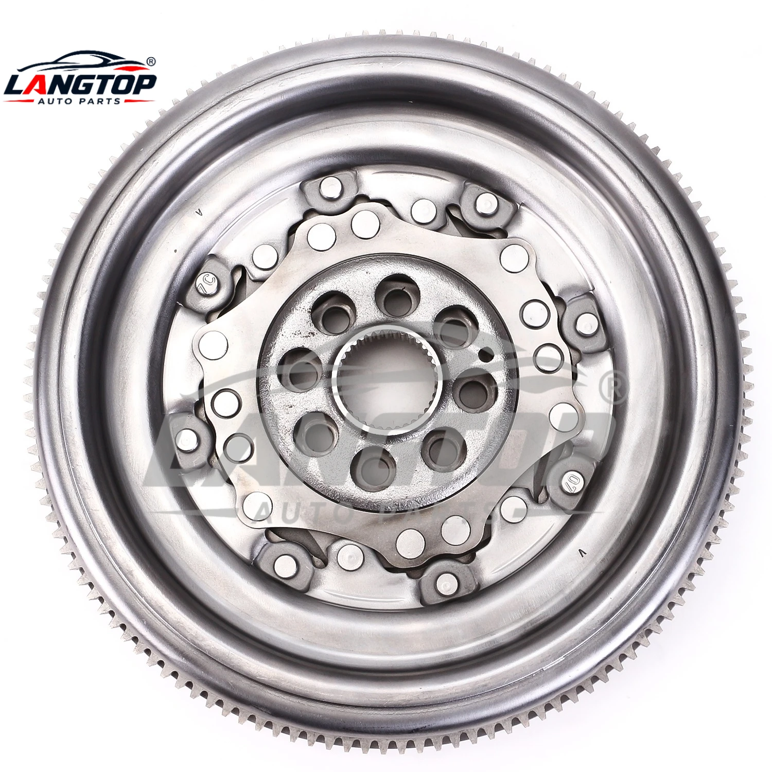 Brand New 6 Holes 129/132 Teeth  DQ250 02E DSG Automatic Transmission Flywheel for VW Audi Gearbox Engine Parts Tools