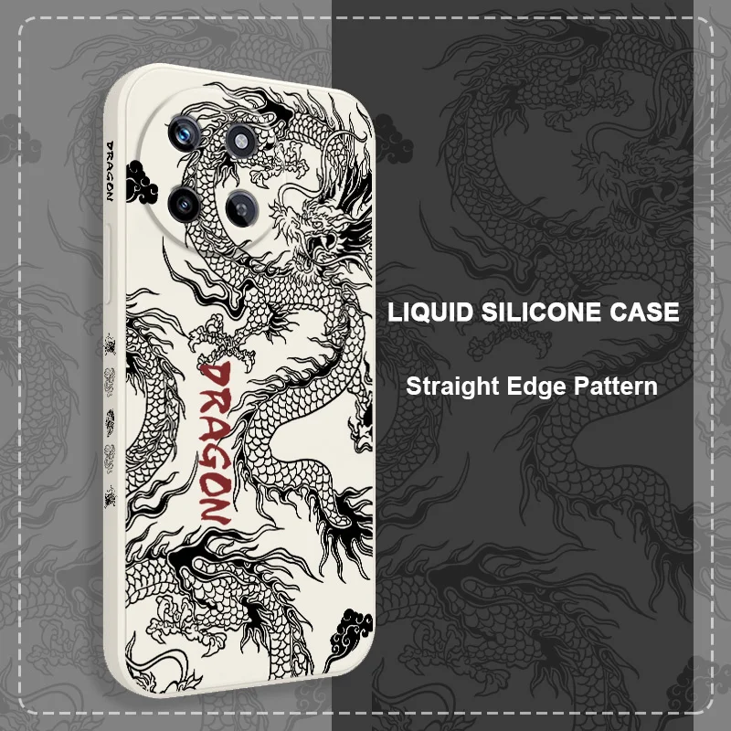 

Devil Dragon Phone Case For OPPO Realme 14 13 12 11 10 9 9i 8 8i 7 Pro Plus C35 C21Y C25Y C25 4G 5G Liquid Silicone Cover