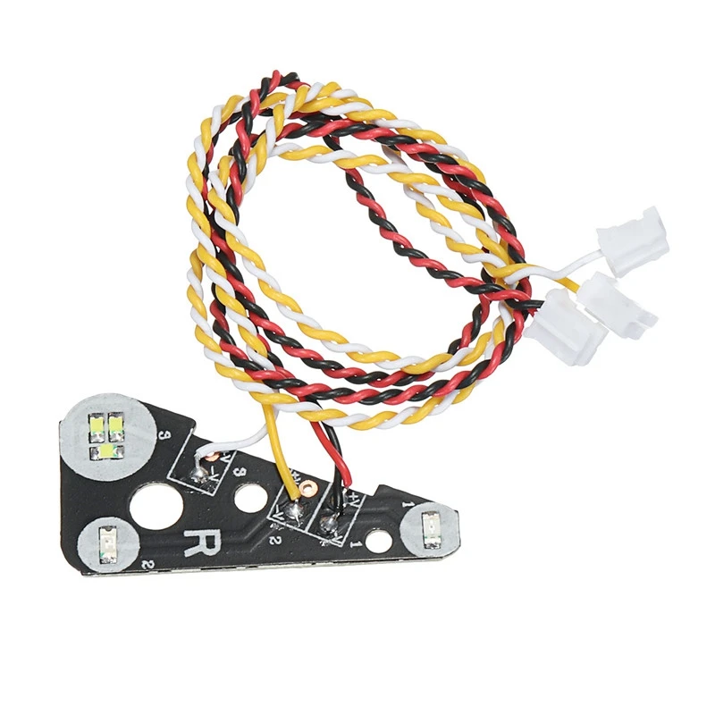 Per TRX4 RC auto anteriore posteriore luci a LED + IC gruppo lampada Kit faro per 1/10 RC Crawler Traxxas TRX-4 Defender