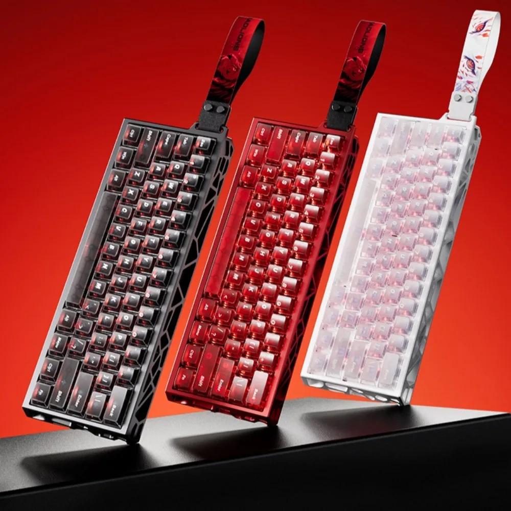 MADLIONS MAD Light 60 HE Hollow Magnetic Switch  Keyboard Gaming Mechanical Keyboard  Wired RGB  8000HZ 0.01mm RT PC Accessories