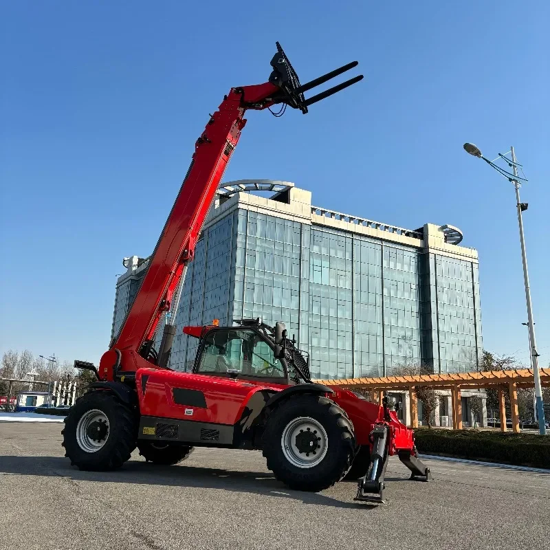 Customized Telescopic Handler RG-4018 4Ton 18m High-Lift 4WD Multi-purpose For Installation Custom Telescopic Handler