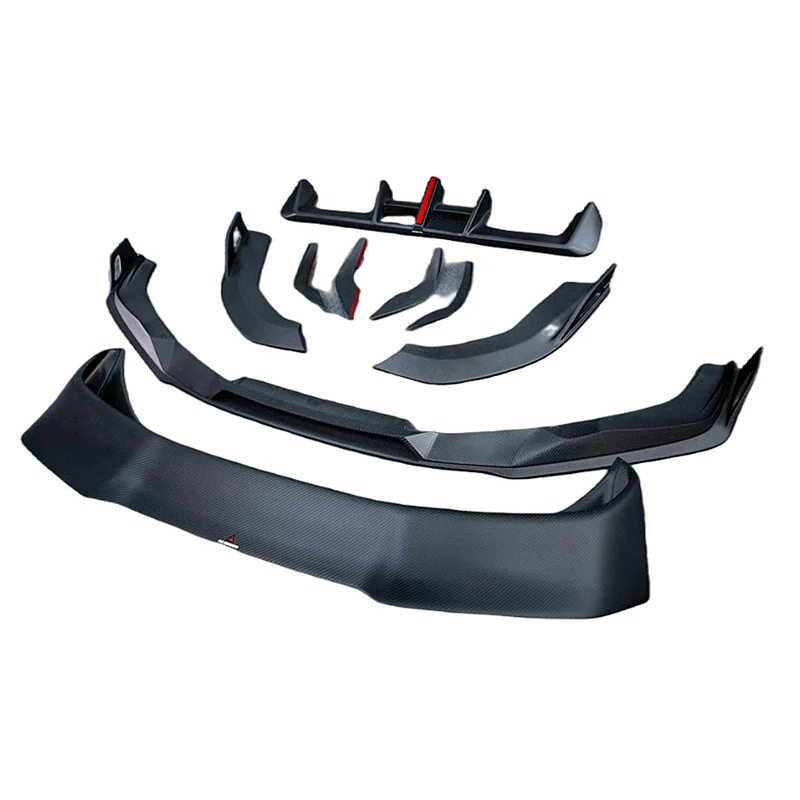 

Передний бампер из углеродного волокна в стиле AE, задний диффузор, задний спойлер для BMW M3 M4 G80 G82, комплект кузова